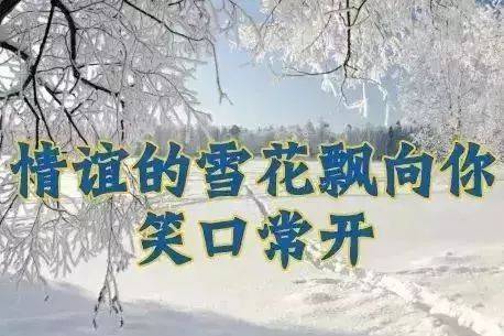 天冷了的早安短信问候祝福语大全,天冷了的早上好问候图片2019最新美