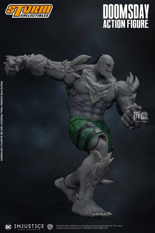 storm toys dc大反派 doomsday毁灭日 1:12可动人偶