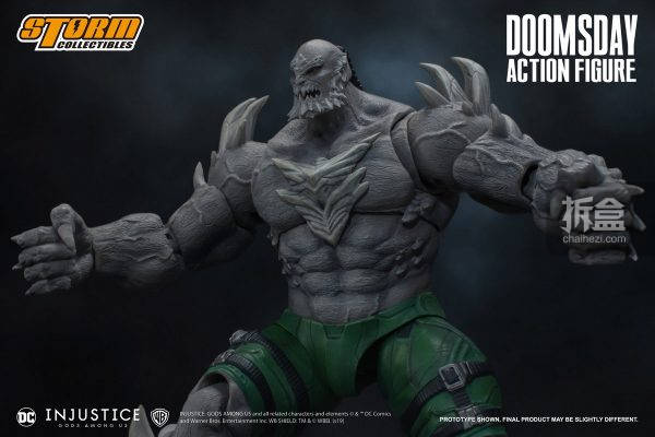 storm toys dc大反派 doomsday毁灭日 1:12可动人偶