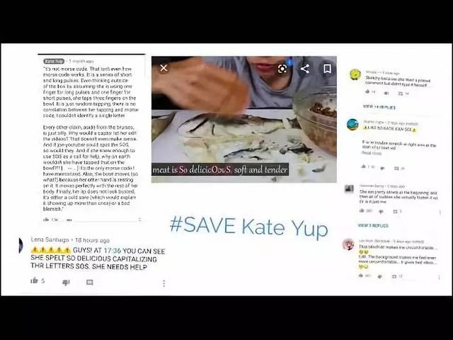 最近,一位名叫kate yup的网红引发网友热议,社交网络上#savekateyup