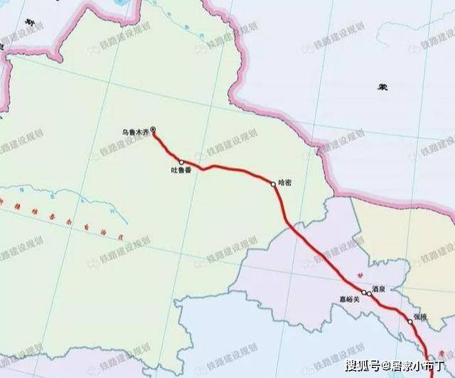 未来三年中国高速铁路网格局图2022年高铁通车里程将达3.5万公里