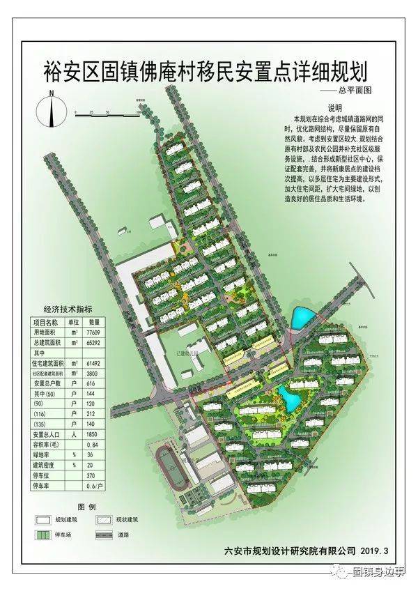 厉害了!六安固镇镇移民迁建4个安置点规划出炉