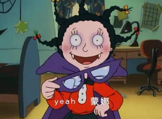 原创动漫时光机:细思极恐的童年经典,小魔女蒙娜原是"疯子?