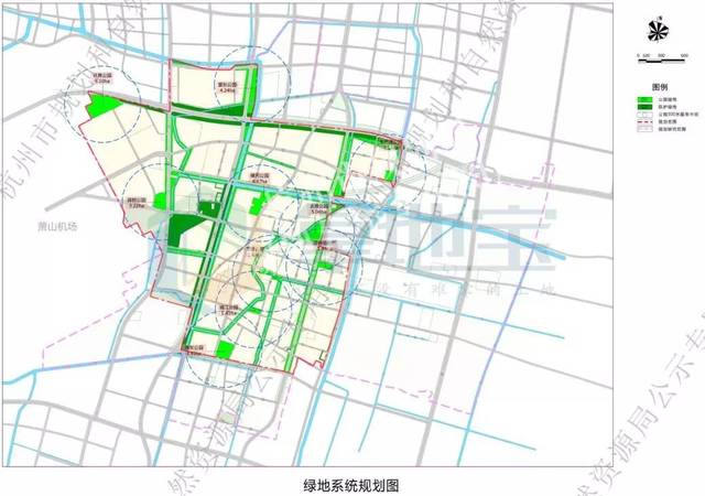 【规划】萧山区靖江单元控规公示,建设成航空贸易物流