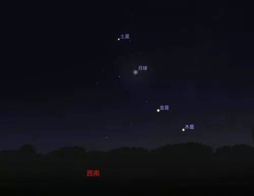 "四星连珠"今晚上演,云南天气太给力,约吗?