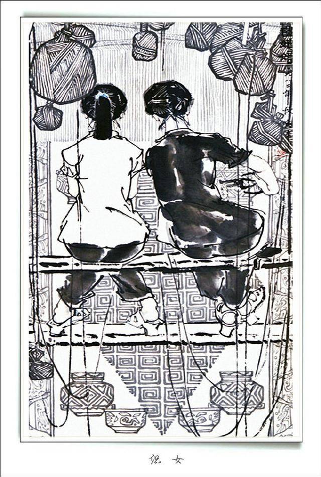 阳刚雄健 -- 周宝军水墨人物画