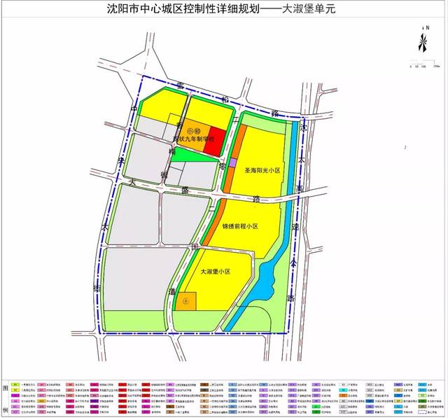 中心城区控制性详细规划批后公布 苏家屯区产业园单元