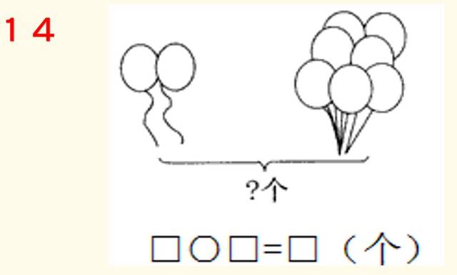 一年级数学上册看图列算式练习题