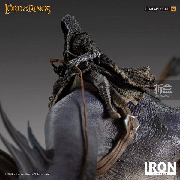 iron studios《指环王/魔戒》戒灵龙1:20场景雕像