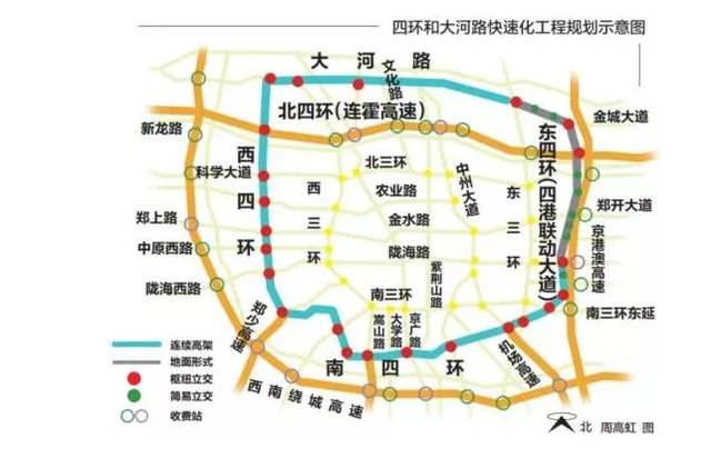 12月31日郑州四环高架预计通车,8xxx元/㎡起买房正当时