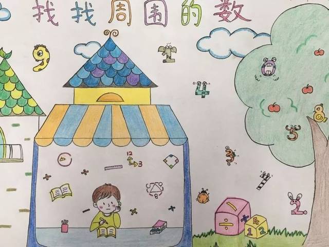 【城中集团·行知文亮】找找周围的数——记文亮小学一年级数学实践