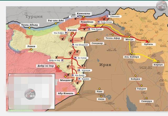 叙利亚对亲美库尔德武装展开报复:50辆偷油卡车,一炼油厂被炸毁图片