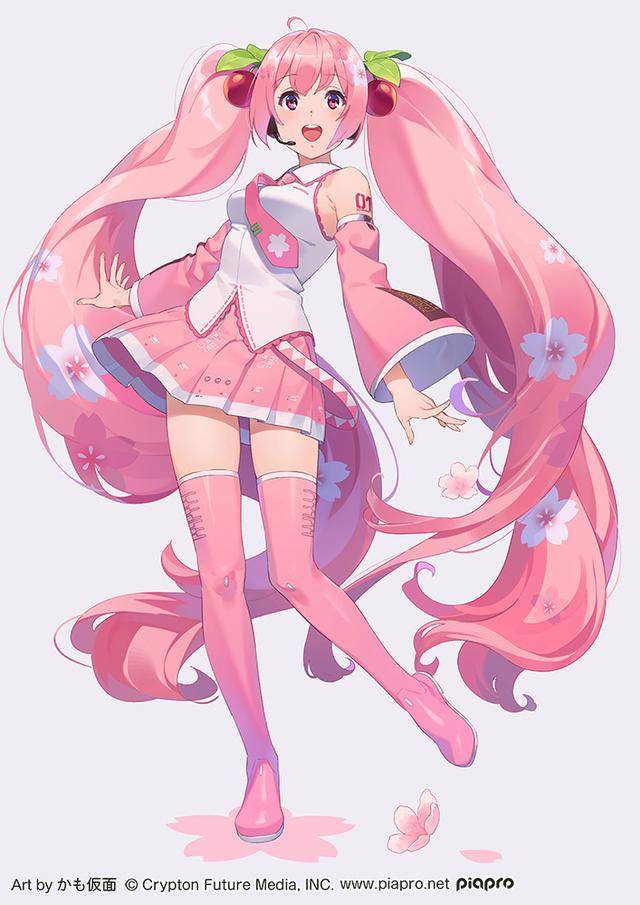 "樱初音"最新手办公开,粉红色的双马尾太可爱了!
