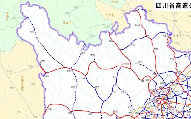 高清!四川省高速公路网规划 (2019-2035 年)