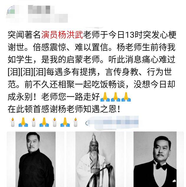 无论是年轻的高以翔,还是年长的杨洪武,他们都是好演员,都太可惜,但