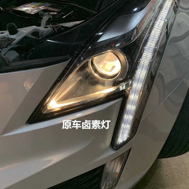 凯迪拉克xt5卤素灯不够亮怎么办?广州凯迪拉克xt5升级