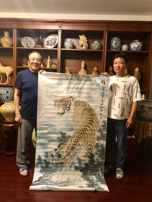 名家风采画家辛永红工笔动物画艺术