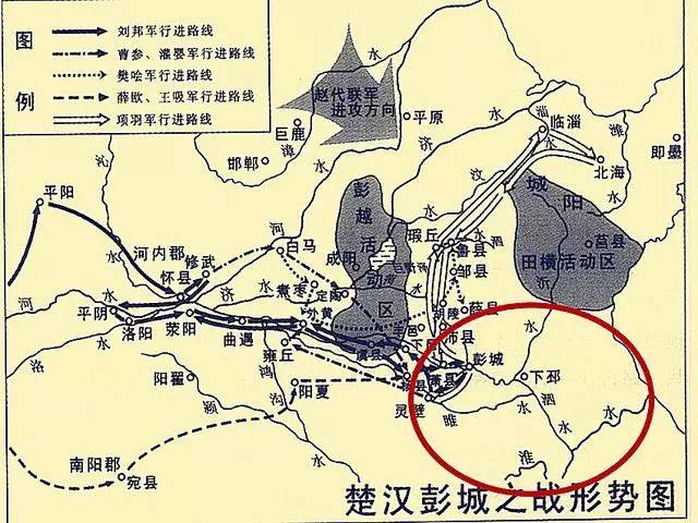 都是背水一战,为什么韩信赢了,而刘邦10万大军却被赶下了河?