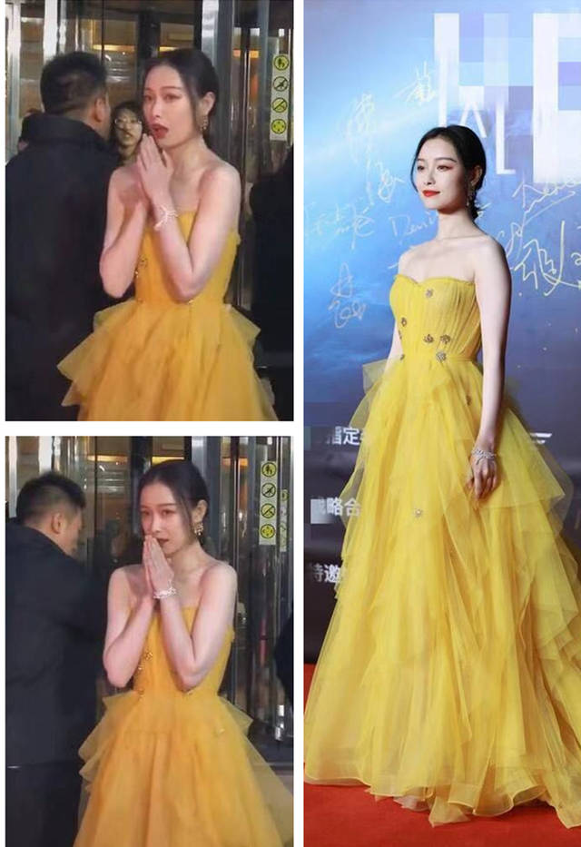 倪妮露背装被冻坏赵丽颖流泪女明星为求红毯穿的少付出如此代价