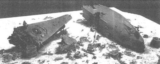 如今大和号残骸仍沉没在冲绳岛南170公里,深300多米的海域.