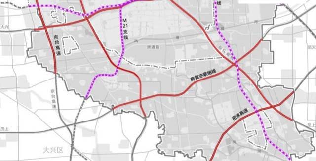 北京亦庄将有一条快速路接入廊坊!城际铁路s7进入廊坊