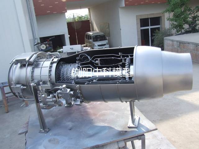 涡喷发动机模型