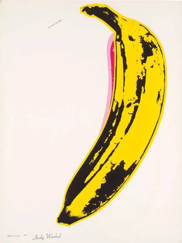 安迪·沃霍尔《banana》1966年