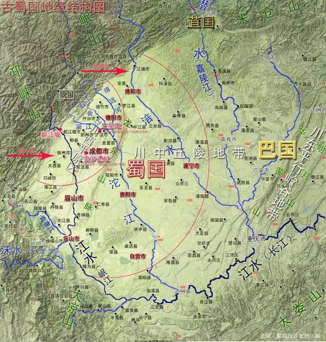 详解都江堰及成都平原的地理结构