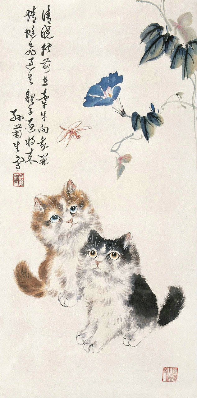 画猫第一人笔下的猫,太有趣了!