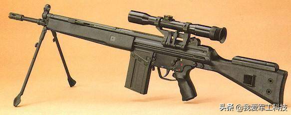 g3/sg1狙击步枪可以说是一款连射非常准确的狙击步枪.该枪全重为7.