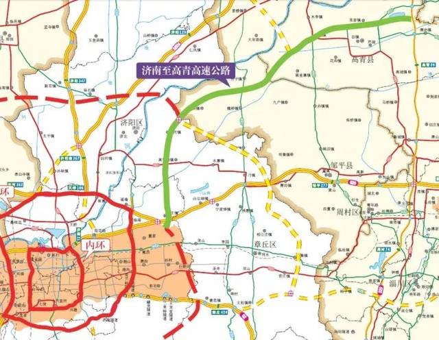 又一高速公路项目途径章丘!今天开工,线路图在这儿.