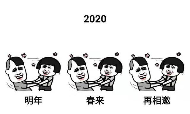 2020年快来了,打开文章接收我的祝福,据说这个表情包会带来好运