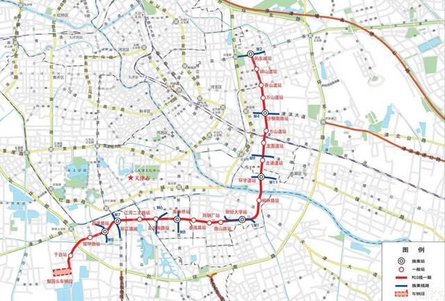 天津地铁2020年将加快建设这8条线!具体站点确定!