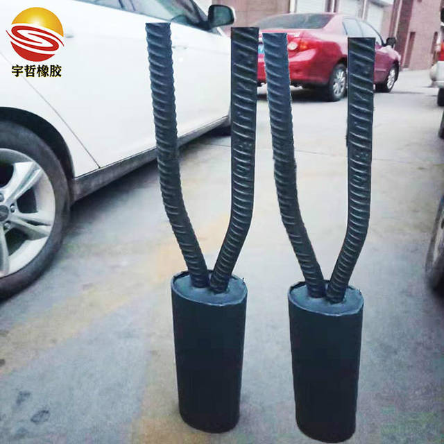 桥梁桥台抗震锚栓图片实拍宇哲工程橡胶