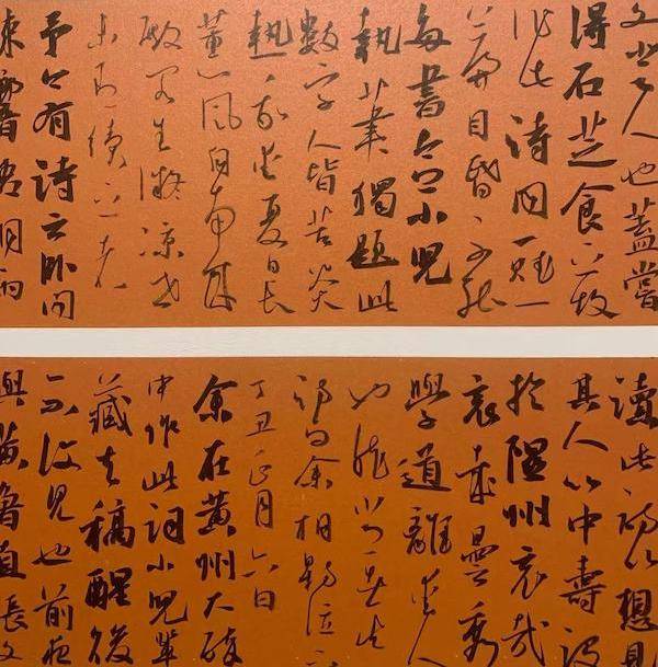 刘远明(山东)行书《东坡题跋》(局部) 松江区文旅局副局长金冬云认为