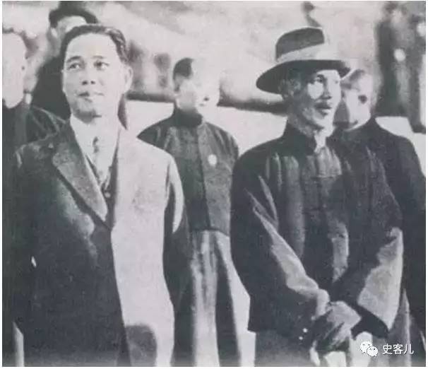 蒋介石和汪精卫