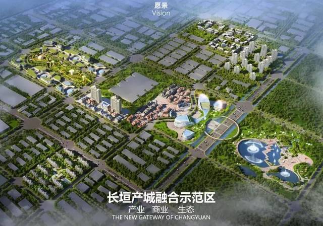 长垣市规划了重要的地标性项目——长垣之门,是长垣的  "城市之门"