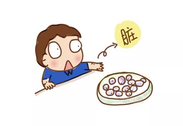 你明明看见孩子没洗,ta却说洗了,并且还用脏手抓东西吃.