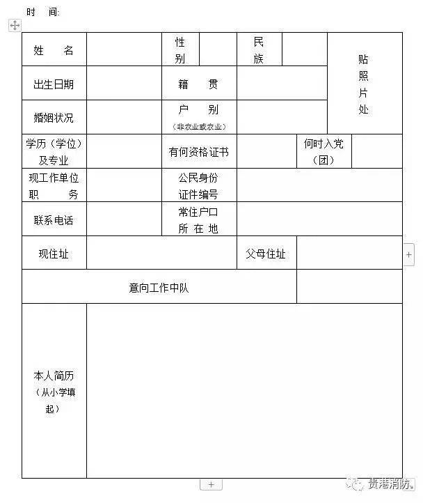 贵港市消防支队特勤中队公开招聘政府专职消防员