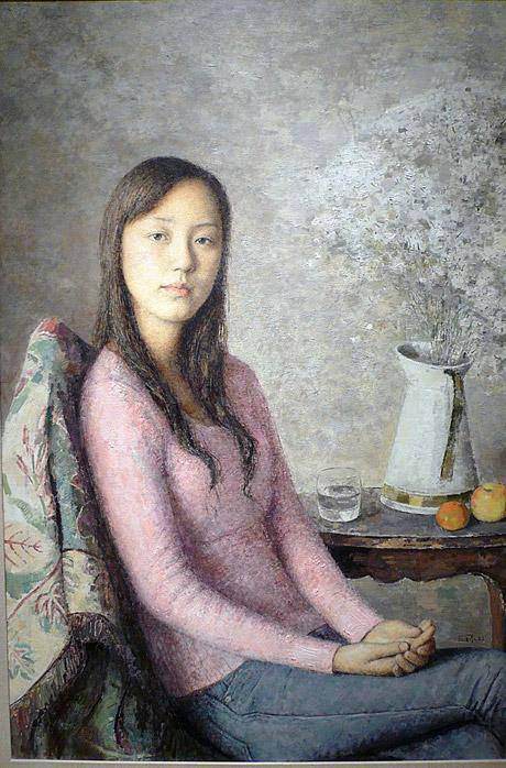 中国艺术研究院中国油画院副院长朱春林人物油画作品欣赏