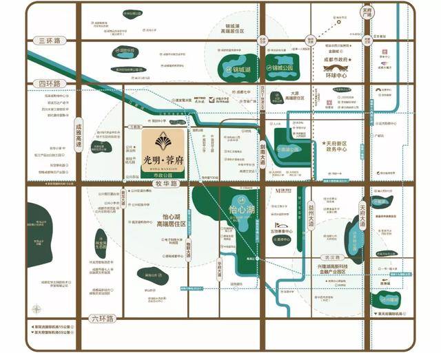 结合牧华路的空间区位,牧华路tod的规划,以及怡心湖的产业红利支撑