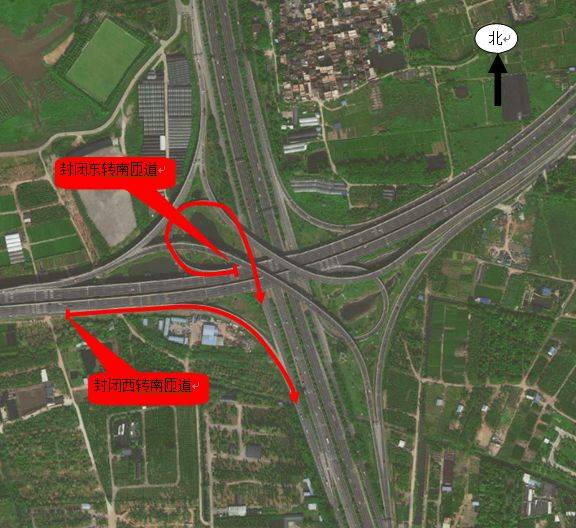 (1)进入一环主线:地方道路→一环辅道→收费站入口→一环主线.