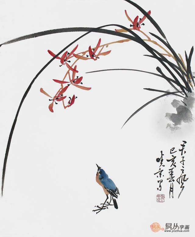 感悟花鸟的不凡魅力 不凡国画花鸟画欣赏 装点你您的生活