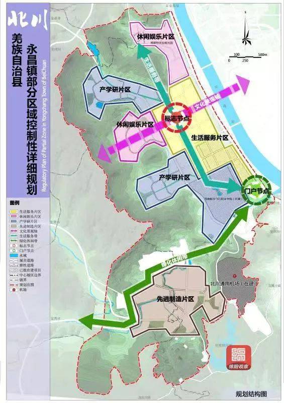 02 机场按照a类1级通用机场标准进行规划设计,规划建设 长1000米,宽