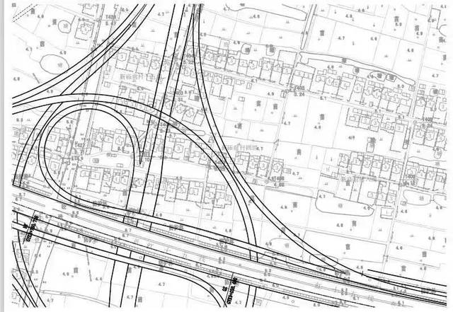 智慧高速与头蓬快速路互通工程施工图纸 杭绍甬高速公路杭州段公路