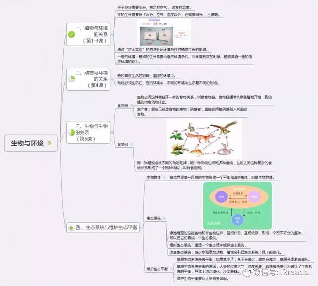 重磅:14张思维导图搞定3-6年级科学期末复习 |19科教版, 纯干货,可