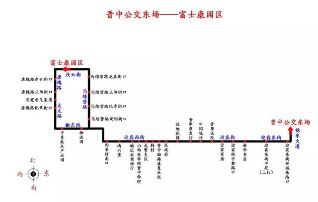 【921消息】912路(晋中公交东场—富士康)公交车开通啦