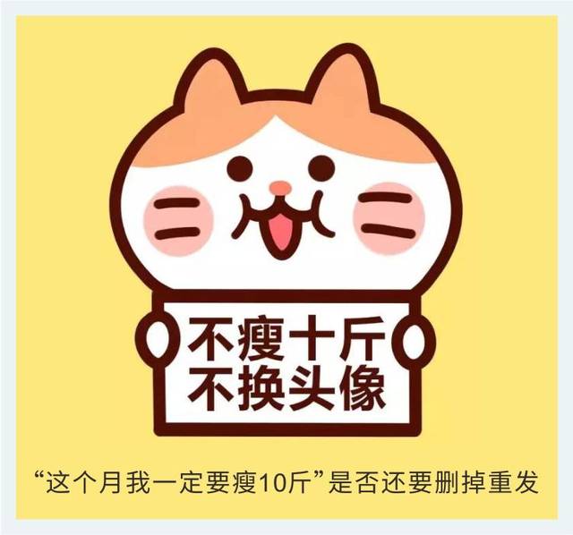 不瘦10斤不换头像还在继续吗?