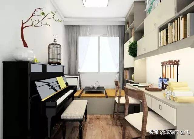 30款钢琴摆放效果图,准有适合你的方案