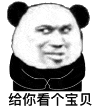 熊猫头表情包 i 我给你看个宝贝